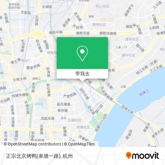 正宗北京烤鸭(皋塘一路)地图
