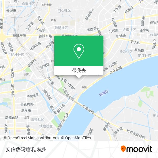 安信数码通讯地图