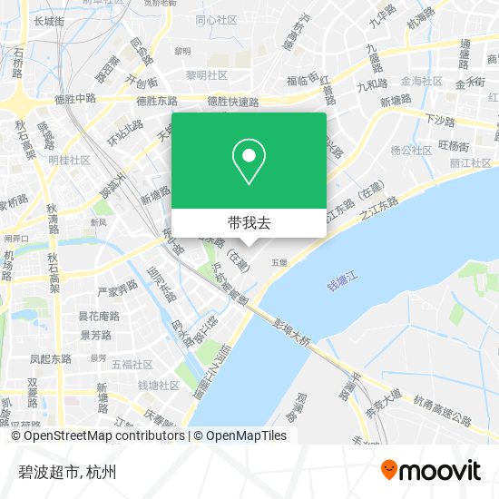 碧波超市地图