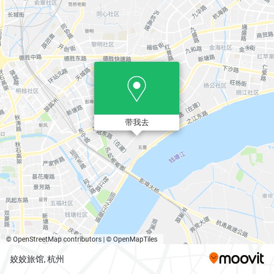 姣姣旅馆地图