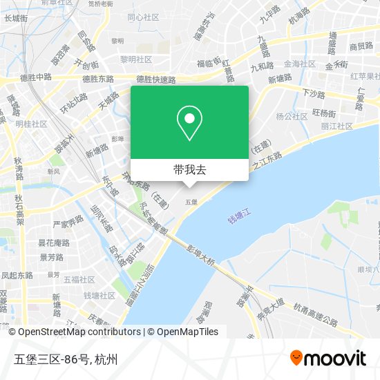 五堡三区-86号地图