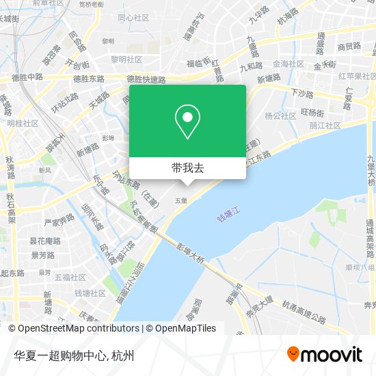 华夏一超购物中心地图