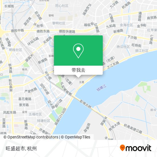 旺盛超市地图