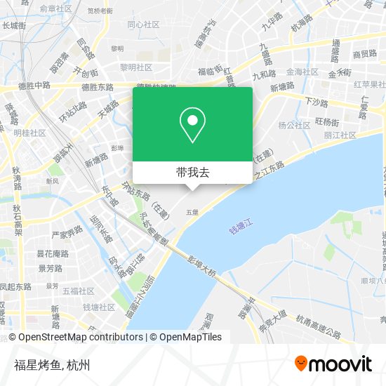 福星烤鱼地图