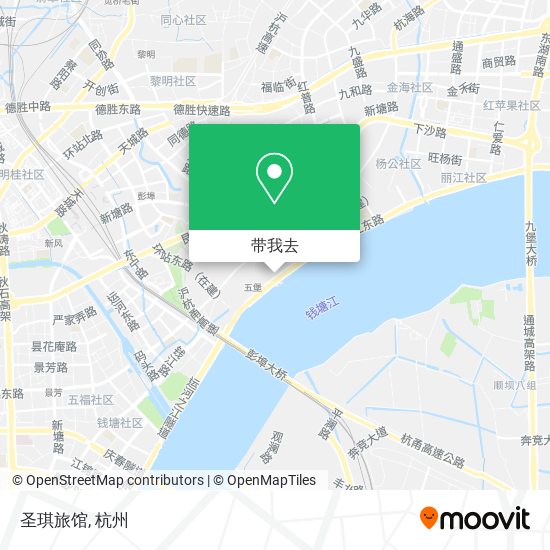圣琪旅馆地图