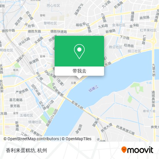 香利来蛋糕坊地图