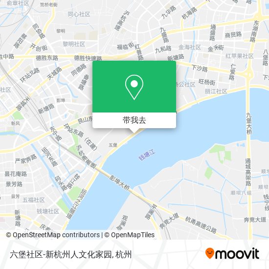 六堡社区-新杭州人文化家园地图
