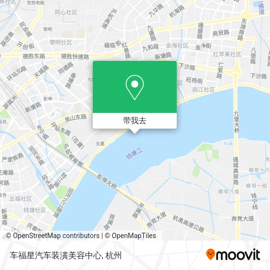车福星汽车装潢美容中心地图