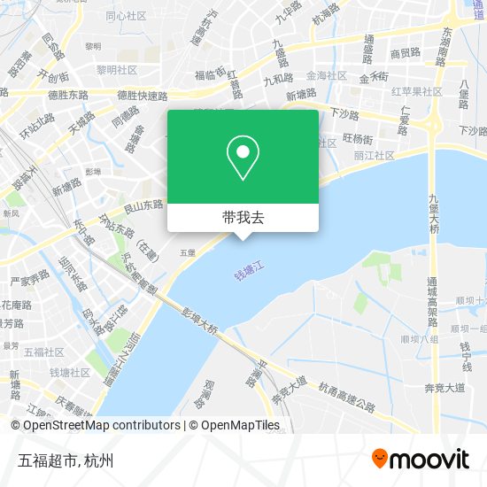 五福超市地图