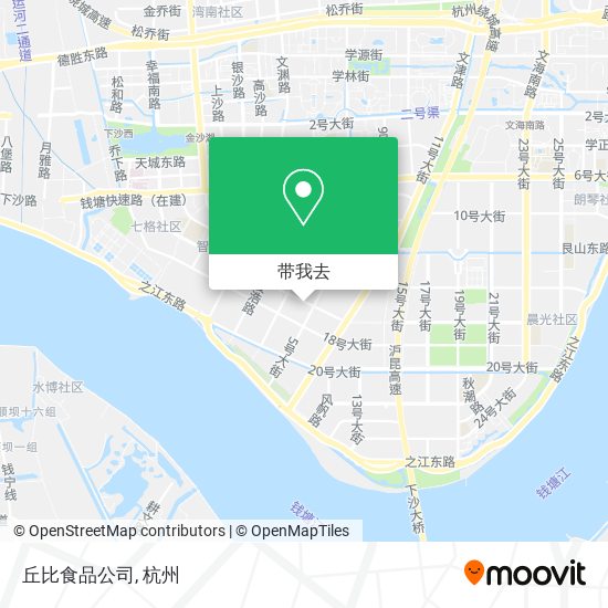 丘比食品公司地图
