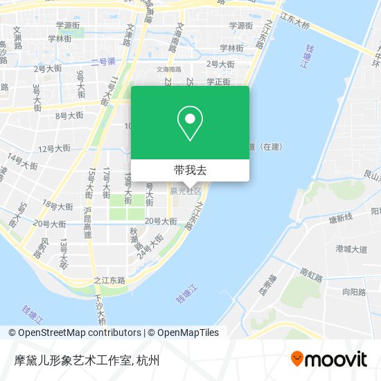 摩黛儿形象艺术工作室地图