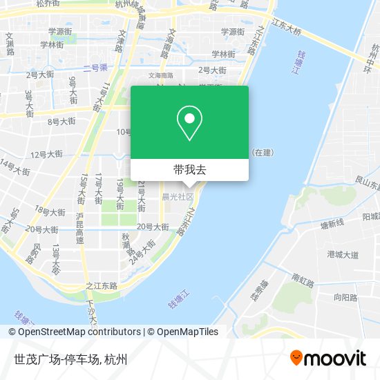 世茂广场-停车场地图