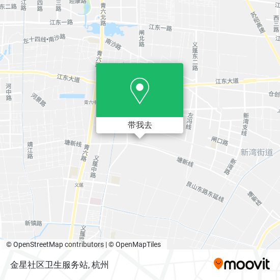 金星社区卫生服务站地图