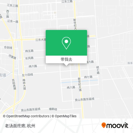 老汤面疙瘩地图