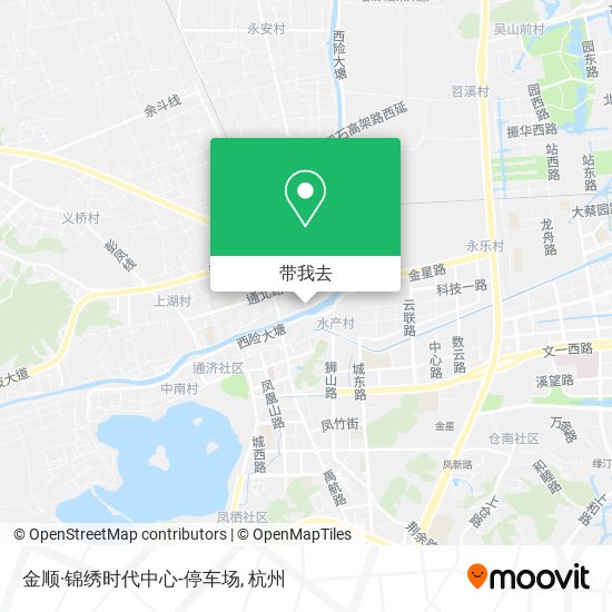 金顺·锦绣时代中心-停车场地图