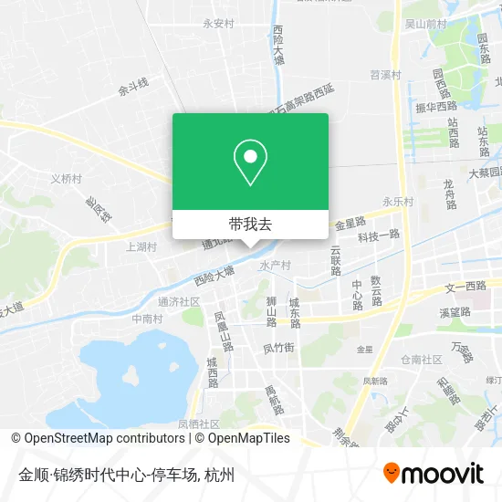 金顺·锦绣时代中心-停车场地图