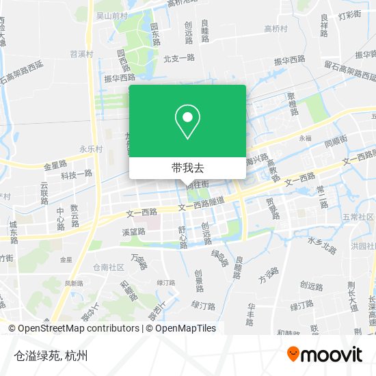 仓溢绿苑地图