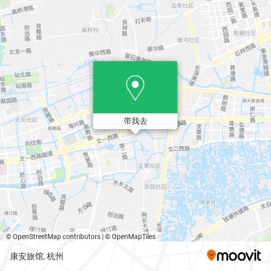 康安旅馆地图