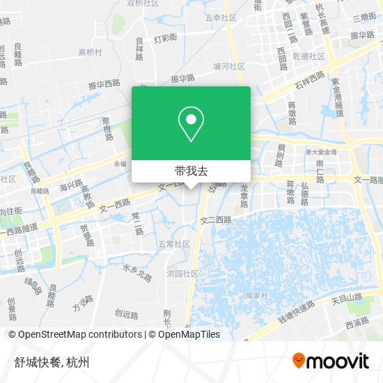 舒城快餐地图