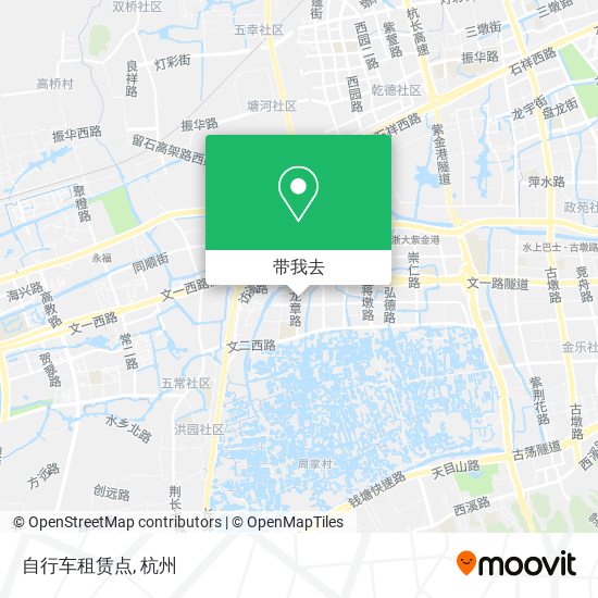 自行车租赁点地图