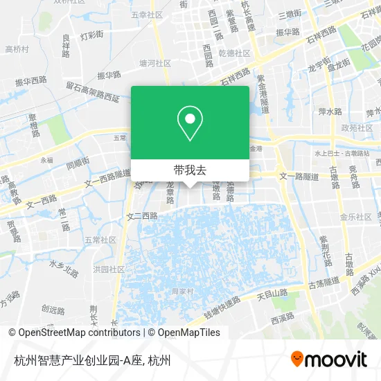 杭州智慧产业创业园-A座地图