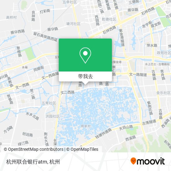 杭州联合银行atm地图
