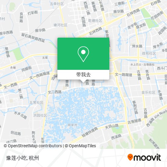 豫莲小吃地图