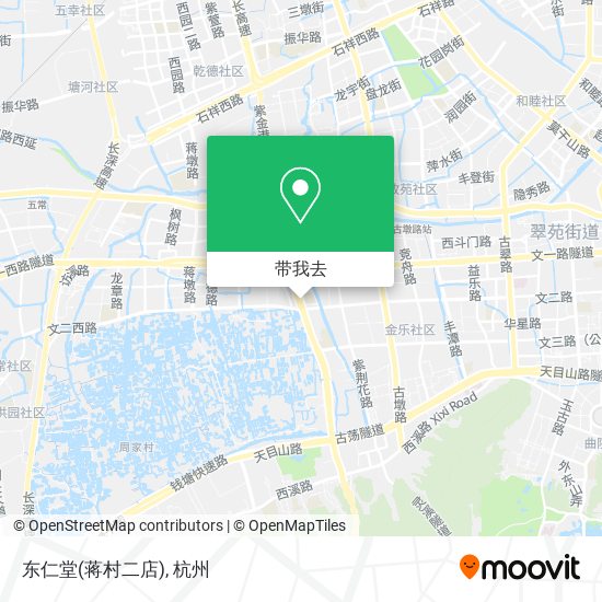 东仁堂(蒋村二店)地图