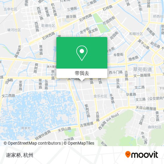 谢家桥地图