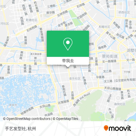 手艺发型社地图