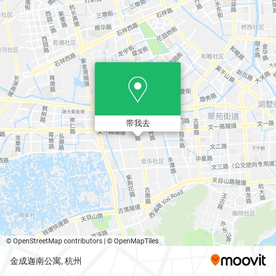 金成迦南公寓地图