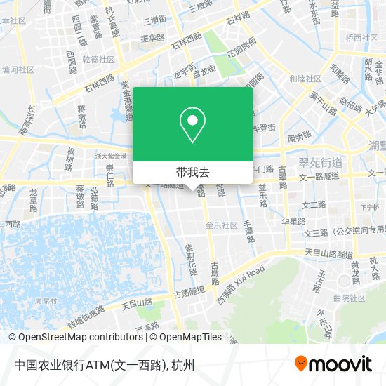 中国农业银行ATM(文一西路)地图