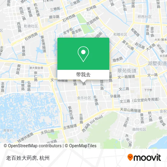 老百姓大药房地图