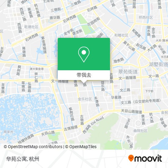 华苑公寓地图