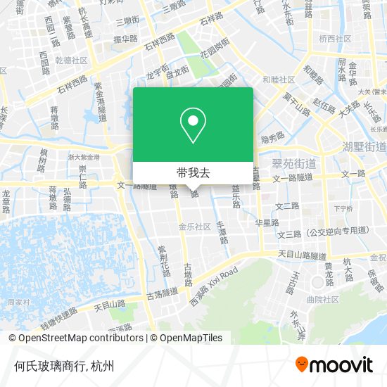 何氏玻璃商行地图
