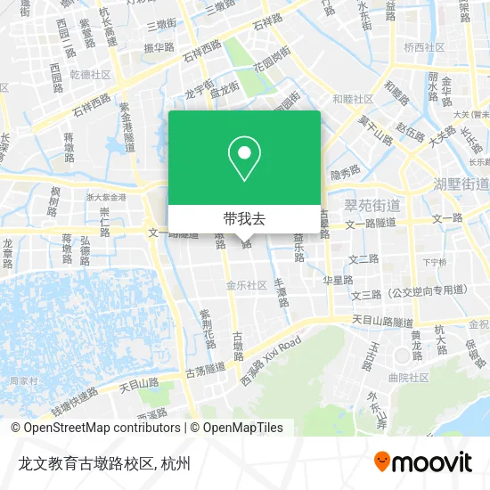 龙文教育古墩路校区地图