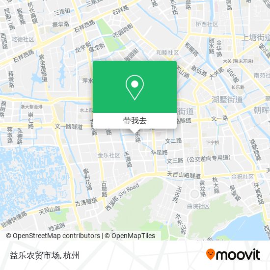 益乐农贸市场地图