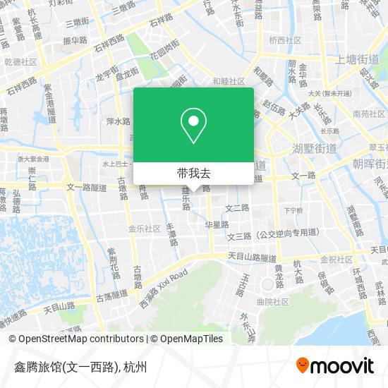 鑫腾旅馆(文一西路)地图
