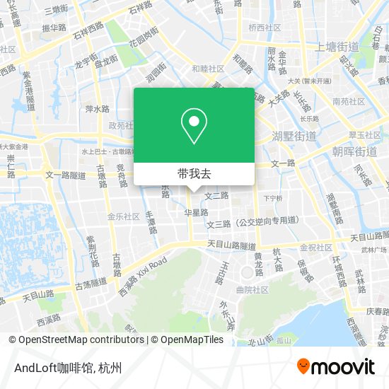 AndLoft咖啡馆地图