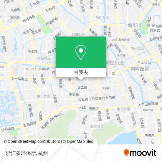 浙江省环保厅地图