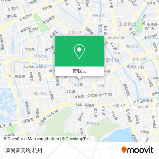 豪尚豪宾馆地图