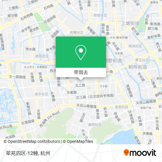 翠苑四区-12幢地图