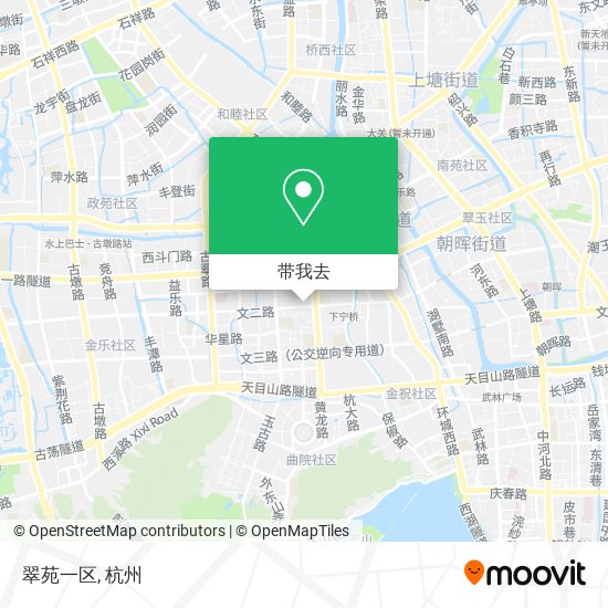 翠苑一区地图