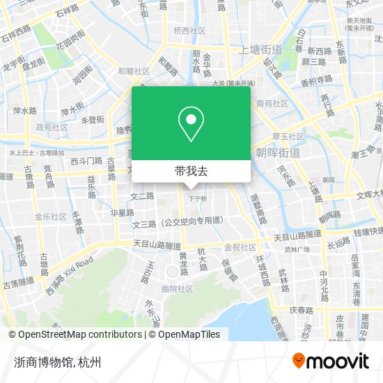 浙商博物馆地图