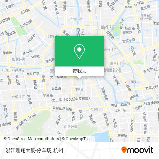 浙江理翔大厦-停车场地图
