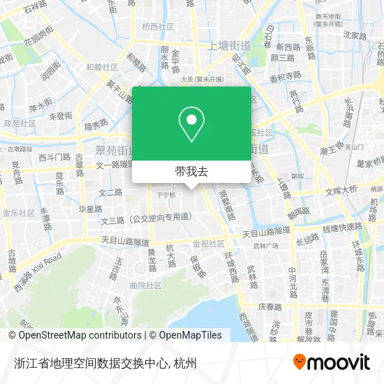 浙江省地理空间数据交换中心地图