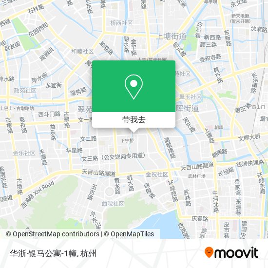 华浙·银马公寓-1幢地图