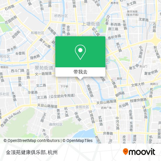 金顶苑健康俱乐部地图