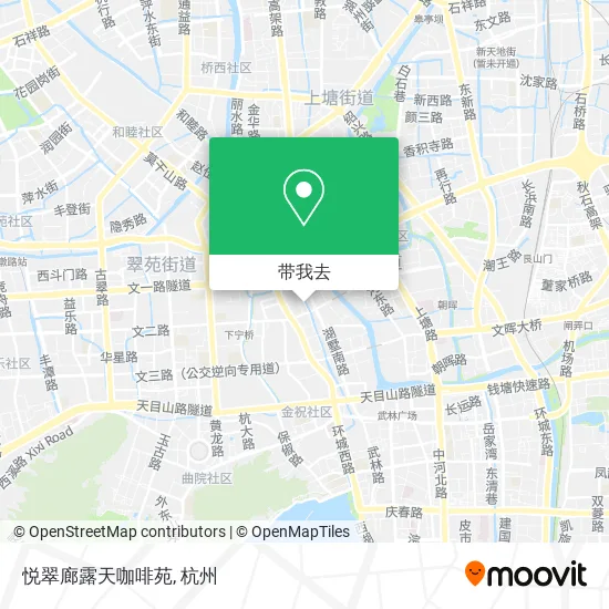 悦翠廊露天咖啡苑地图
