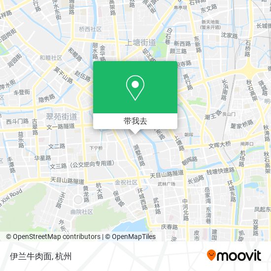 伊兰牛肉面地图
